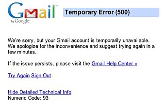 GMailError