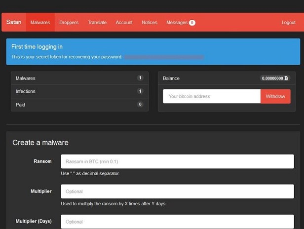 Satan-Ransomware