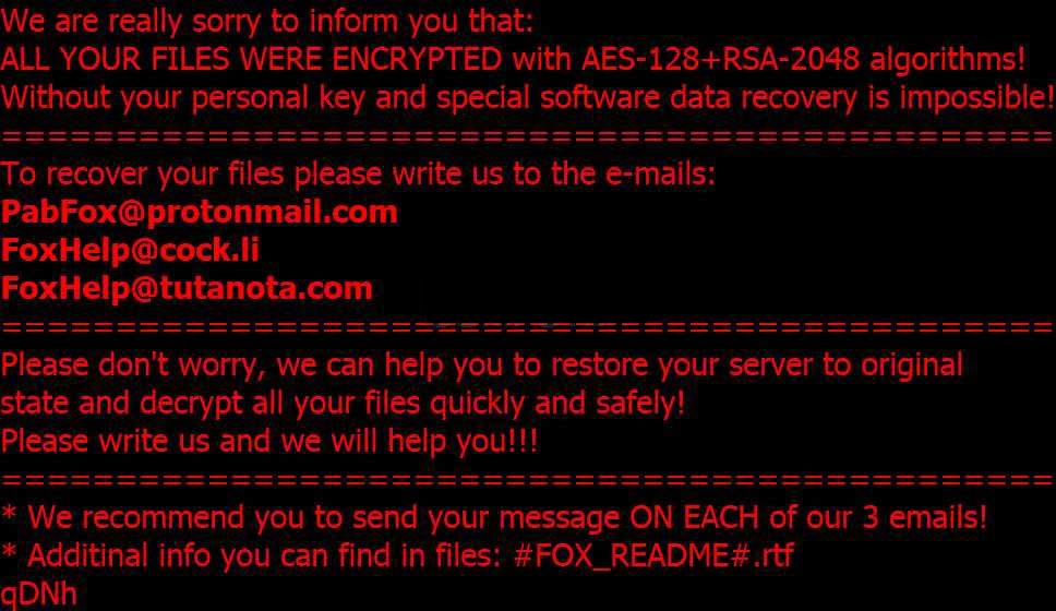 matrix ransomware background