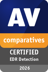 AV-Comparatives EDR Detection Validation Certification Test 2026